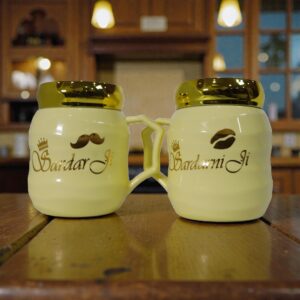 Sardar Ji – Sardarni Ji Premium Ceramic Mug Set