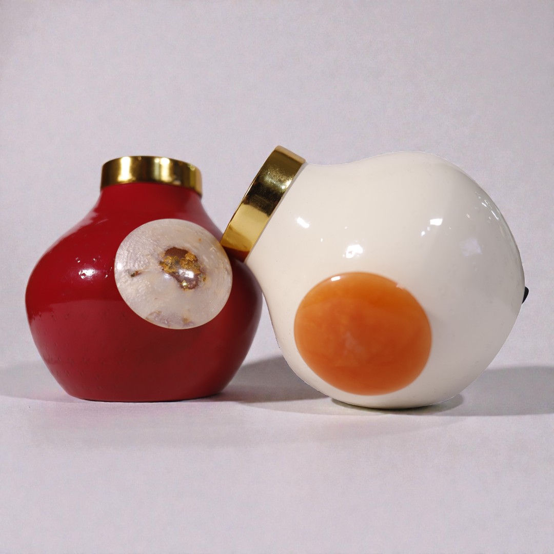 Duo Aura Gemstone Vases - Image 3