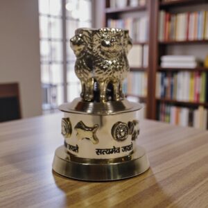 Brass Ashoka Pillar Miniature