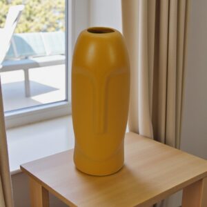 Solstice Form Modern Matte Ceramic Vase